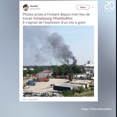 Un silo à grains explose à Strasbourg et fait plusieurs blessés