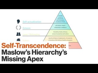 Maslow's Hierarchy of Needs Is Incomplete — There’s a Final, Forgotten Stage |  Best of '16