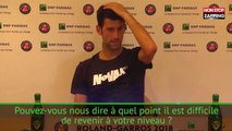 Roland-Garros 2018 : Éliminé, Novak Djokovic tendu et furieux en conférence de presse (Vidéo)