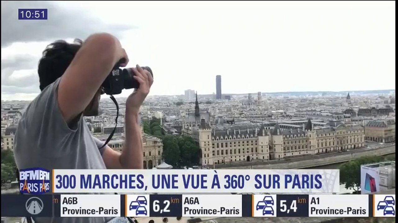 Prenez de la hauteur avec la Tour Saint-Jacques, le monument vient de rouvrir et la vue est superbe !