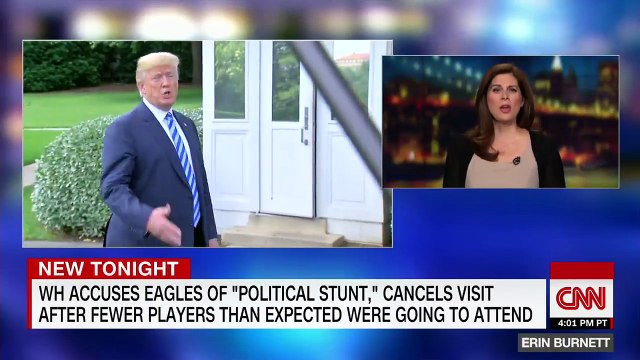 Protester interrupts Trump: Stop hiding