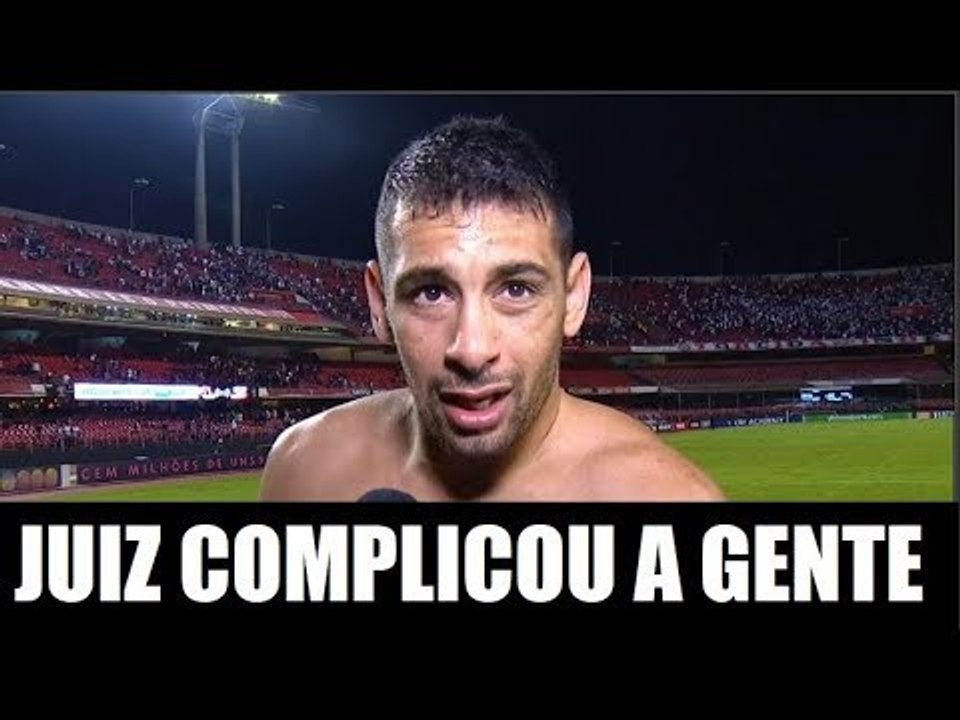 DIEGOU SOUZA MITA NA ENTREVISTA E SE REVOLTA APÓS SÃO PAULO 0 x 0 INTERNACIONAL