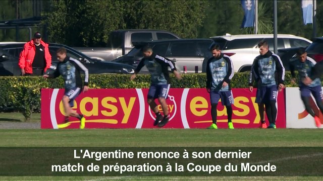 Mondial-2018: pression sur Messi, amical Israël-Argentine annulé