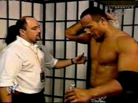 WWE - No Way Out 2002 - The Rock meets the nWo