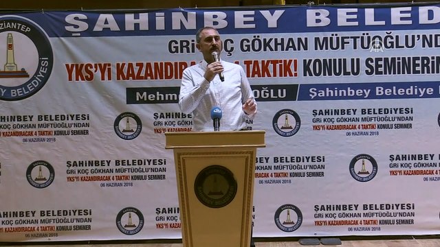 Adalet Bakanı Gül, öğrencilerle buluştu - GAZİANTEP