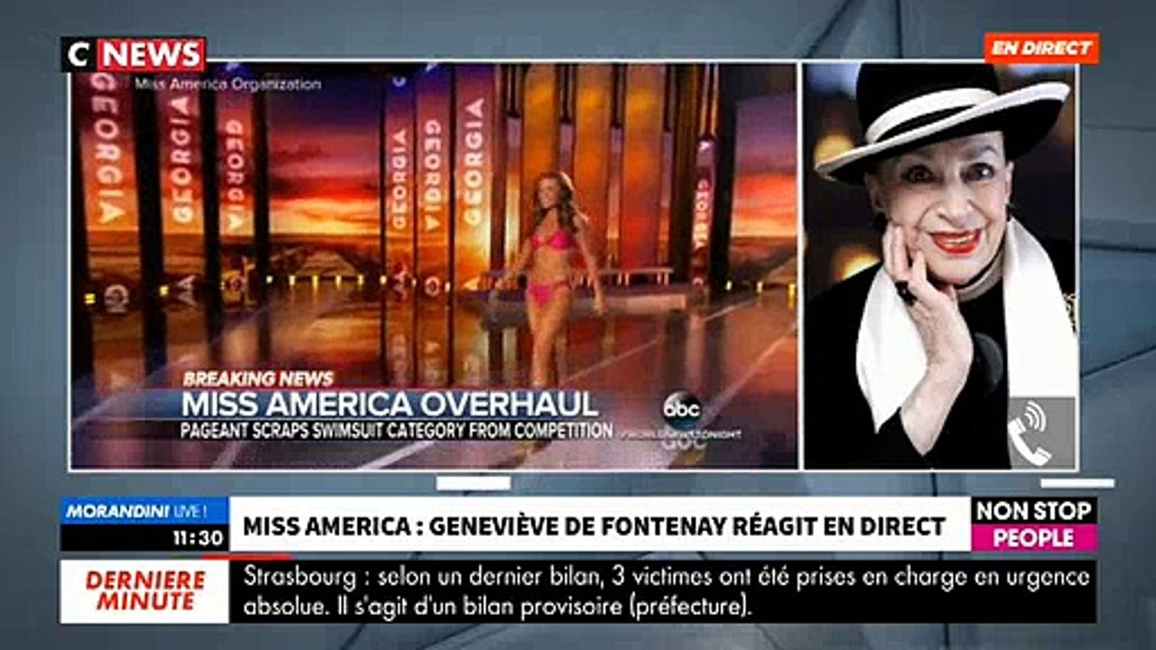 EXCLU - Miss USA - Geneviève de Fontenay: "Les défilés en deux pièces, c'est de l'exhibition !" - VIDEO