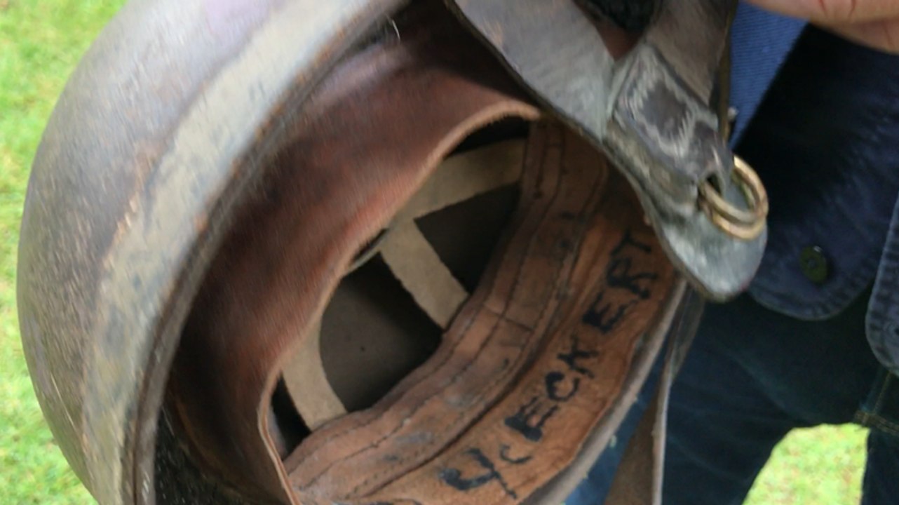 D-Day. Le casque de Stan Eckert