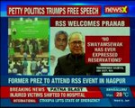 Former President Pranab Mukherjee will be attending the RSS event in Nagpur tomorrow