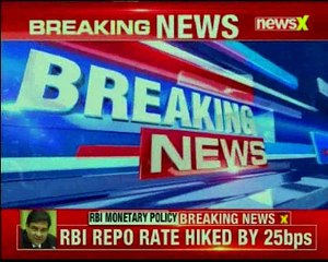 Download Video: RBI Governor Urjit Patel addresses the media; RBI hikes repo rate by 0.25%