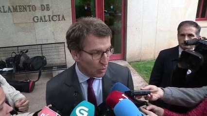 Feijóo destaca que "no hay ningún congreso convocado" para suceder a Rajoy