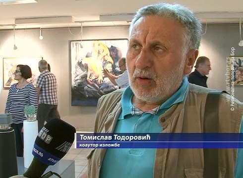 Izložba skulptura i slika u borskom Muzeju, 6.jun 2018. (RTV Bor)