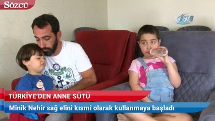Minik Nehir’e Türkiye’den anne sütü yağdı
