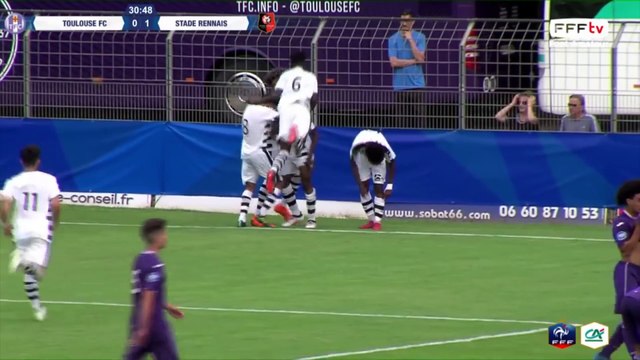 La finale des U17 contre le Stade Rennais !