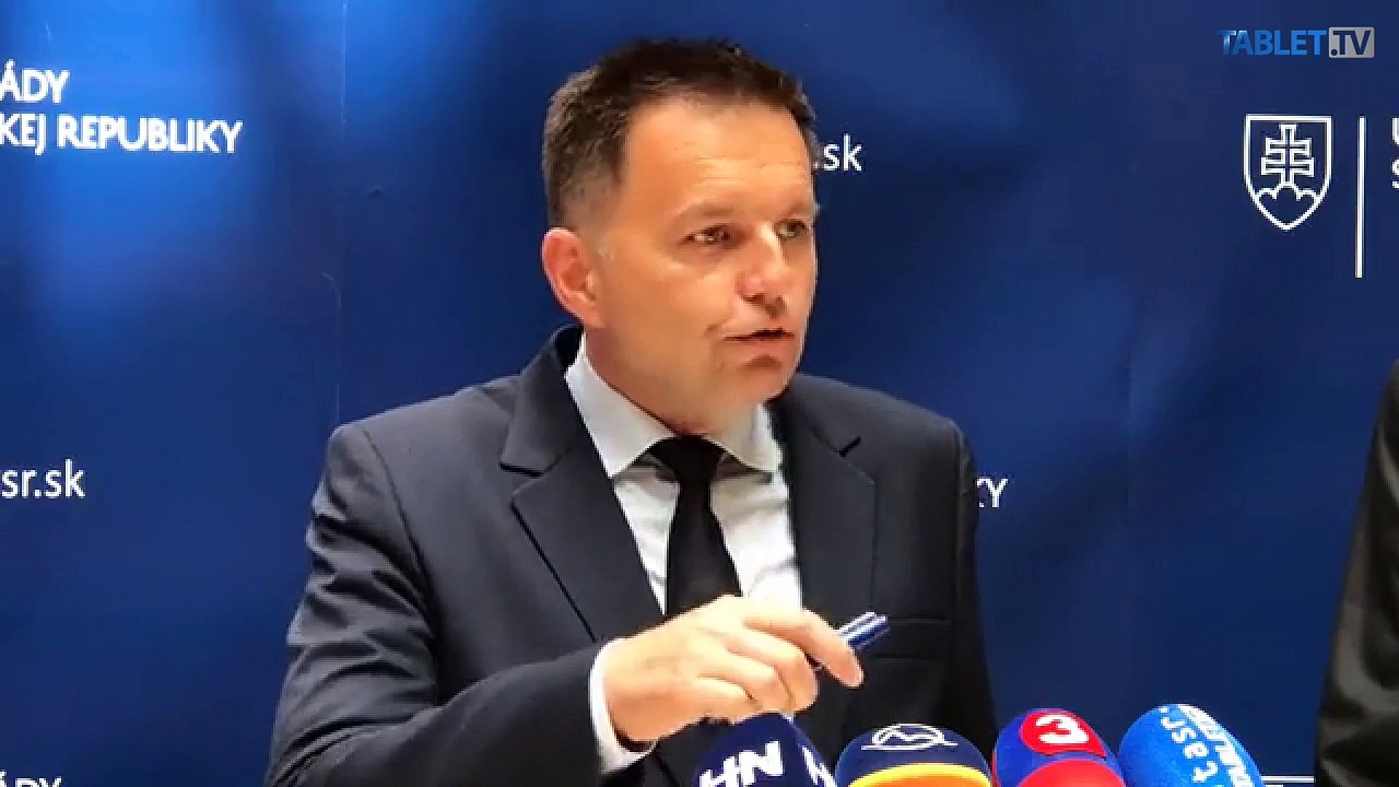 ZÁZNAM: Brífing ministra financií SR Petra Kažimíra