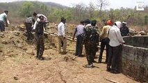 Des villageois sauve un léopard coincé dans un puits (Inde)