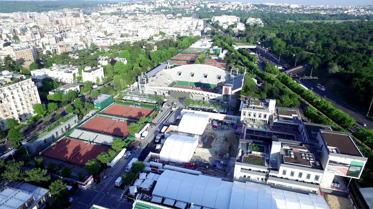 La transformation du stade Roland-Garros