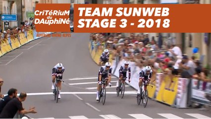 Download Video: Team Sunweb - Étape 3 / Stage 3 (Pont-de-Vaux / Louhans-Châteaurenaud) - Critérium du Dauphiné 2018