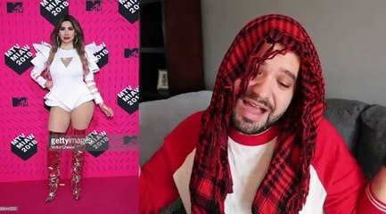 destrozan a la bebeshita a críticas por vestuario en los premios miaw 2018