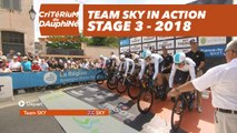 Team Sky in action - Étape 3 / Stage 3 (Pont-de-Vaux / Louhans-Châteaurenaud) - Critérium du Dauphiné 2018