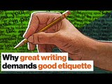 Why etiquette governs the art of writing: Lolita, Ulysses, and the arrogance of genius