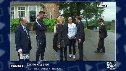 Didier Deschamps a-t-il reproché son retard à Emmanuel macron ?
