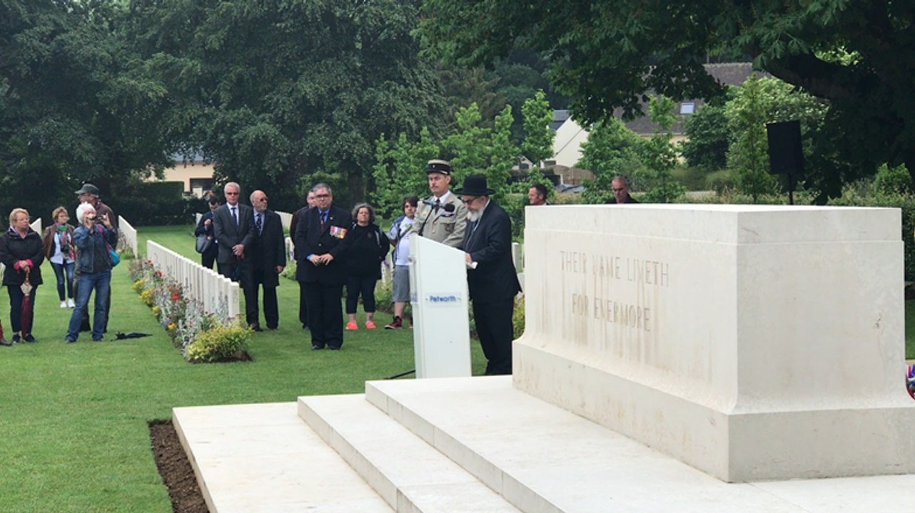 Cérémonie œcuménique à Ranville