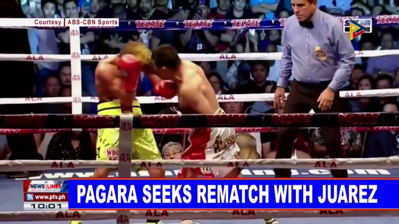Pagara seeks rematch with Juarez