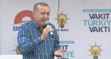 Cumhurbaşkanı Erdoğan'dan İnce'ye: Ben Başkomutanım, Sen Çırak Bile Değilsin