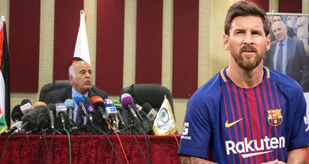 Filistin Futbol Federasyonundan, İsrail Maçına Çıkmayı Reddeden Messi'ye Teşekkür