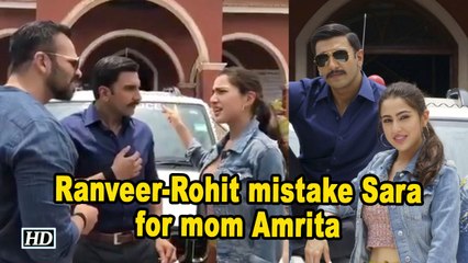 Watch how Ranveer & Rohit mistake Sara for her mom Amrita