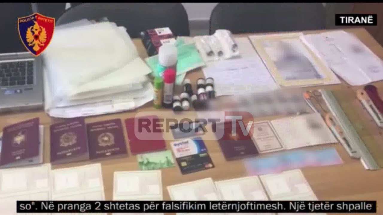 Elbasan, arrestohen dy persona, falsifikonin dokumente dhe dërgonin shqiptarë në Angli