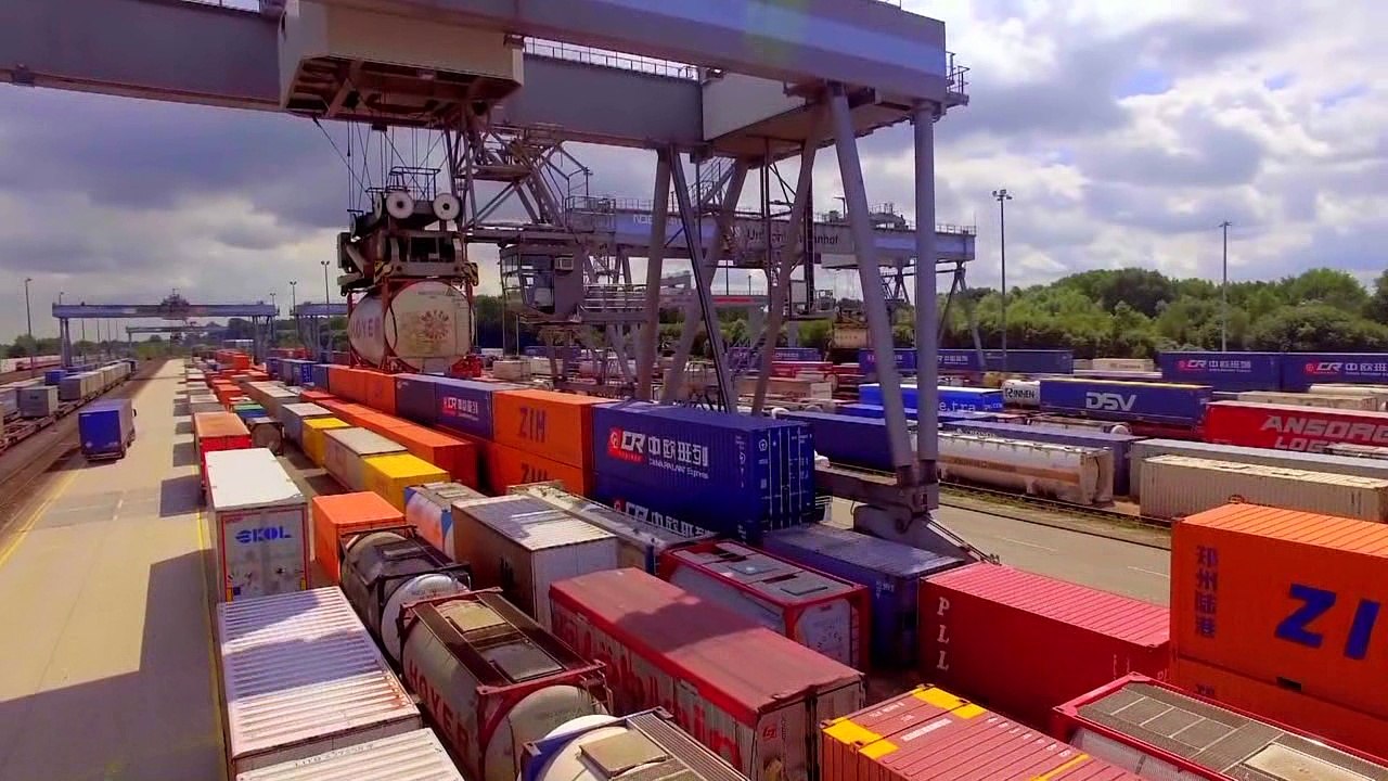 China-Europe block trains - video Dailymotion