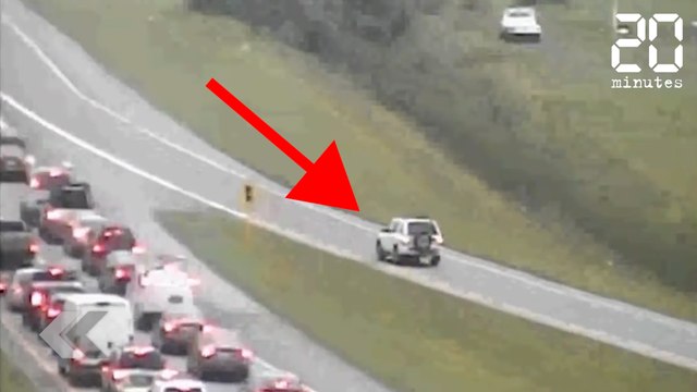 Un automobiliste fou roule à contresens sur la route - Le Rewind du Mercredi 06 Juin 2018