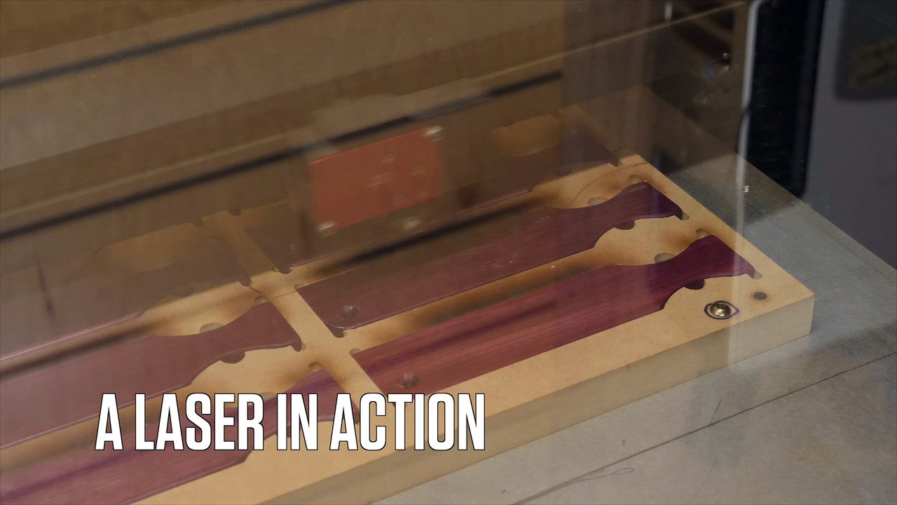 Laser Cutting Wooden Game Calls at Primos