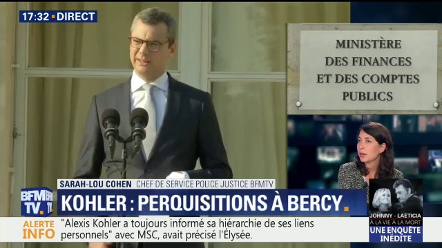 Affaire Kohler : Bercy perquisitionné cet après-midi par les enquêteurs