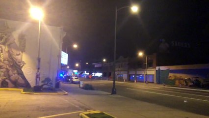 Stolen Tank Drives Through Streets