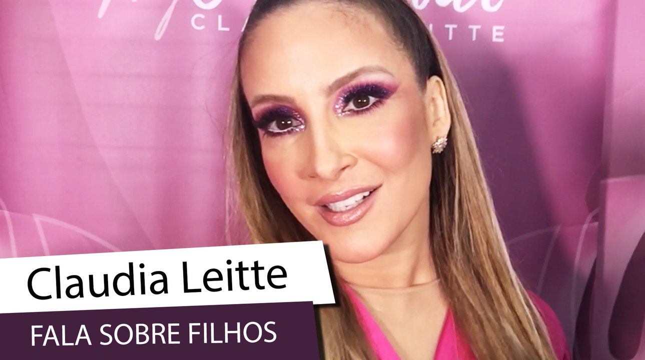 Claudia Leitte lança nova turnê e fala dos filhos