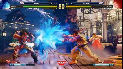 Evo Japan 2018 SFV AE - Amour (Ryu) vs Nekarino (Necalli)