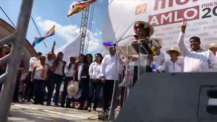 #AMLO en Zacapu  Michoacán Crece #MORENA