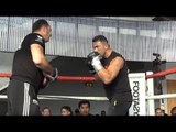 Tyson Fury v Sefer Seferi - Sefer Seferi Public Workout