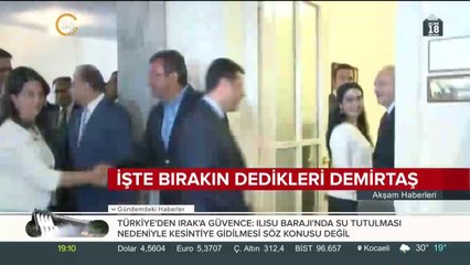 Demirtaş PKK'nın emriyle hareket etmiş