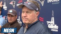 Bill Belichick at day two of minicamp: 'Just another day here'