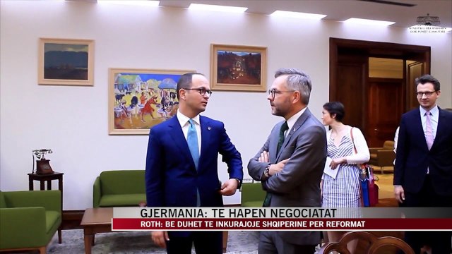 Gjermania: Të hapen negociatat - News, Lajme - Vizion Plus
