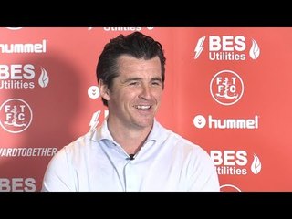 Joey Barton First Full Press Conference As He's Unveiled As Fleetwood Town Manager