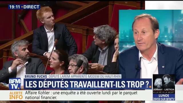 Ceux qui sont fatigués n'ont qu'à démissionner , estime Bruno Fuchs, député LAREM