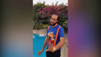 أكرم حسنى و ريم مصطفى يحتفلان بالإنتهاء من تصوير مسلسل الوصية