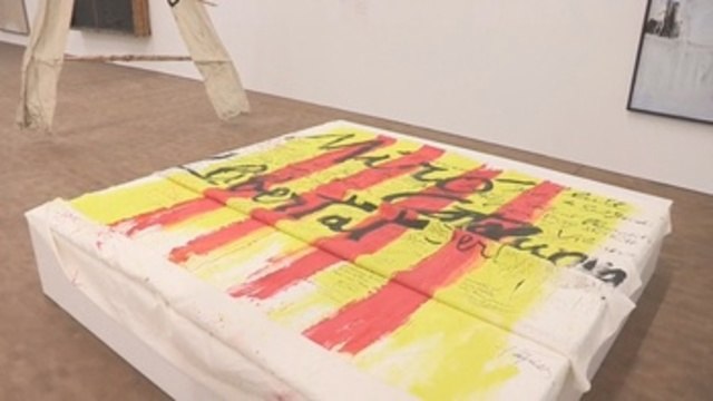 Las obras más políticas de Antoni Tàpies se adueñan de su Fundación