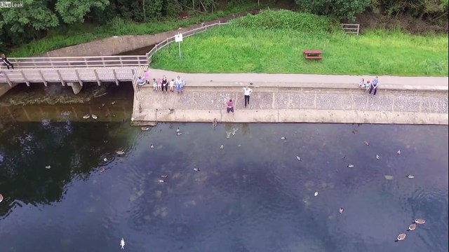 Sauver son drone en panne au-dessus d'un fleuve !!