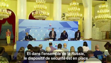 J-8 avant le coup d'envoi du Mondial-2018 en Russie
