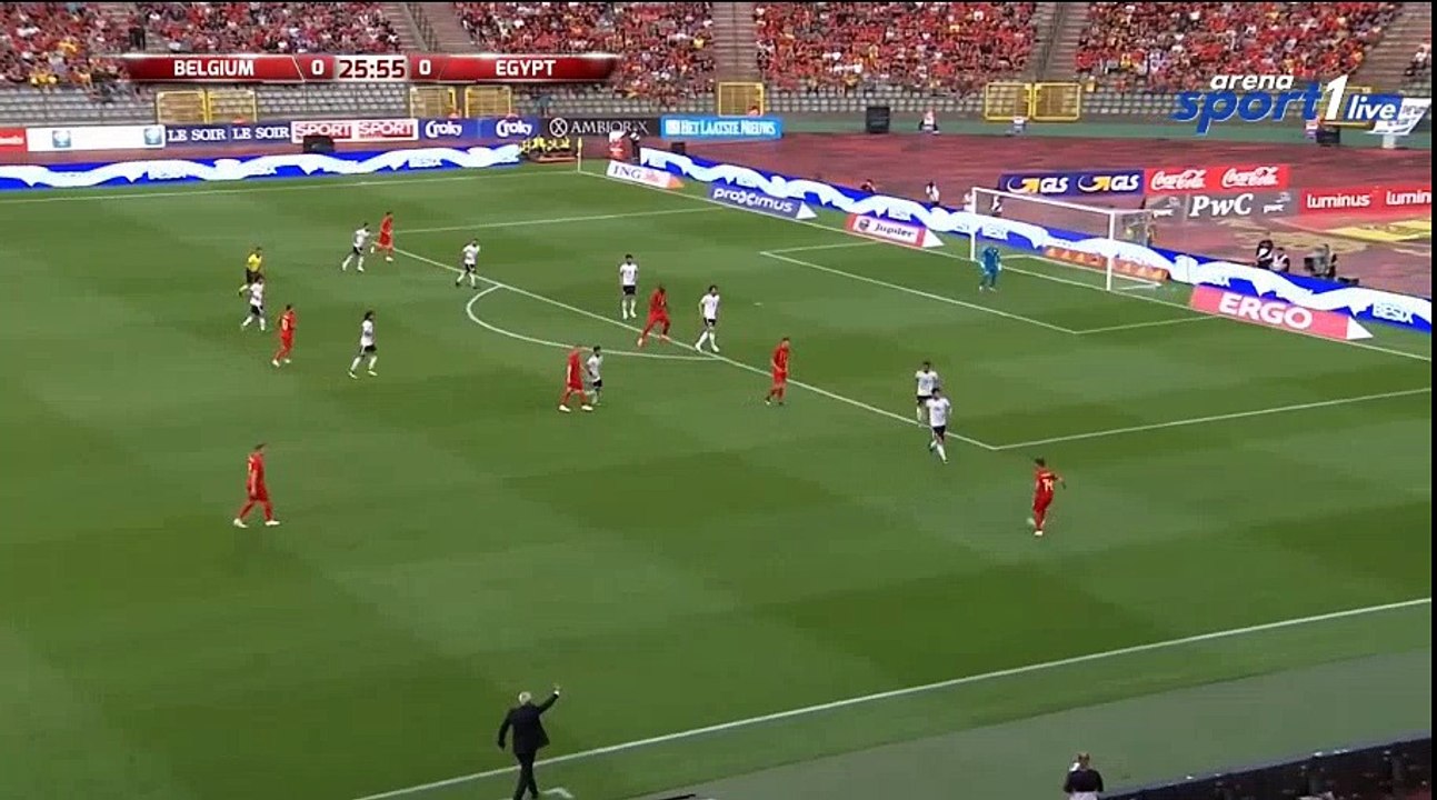 Lukaku goal vs Egypt